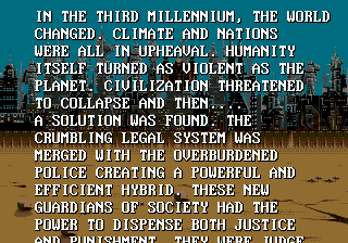 Judge Dredd screenshot 4 for Sega Genesis